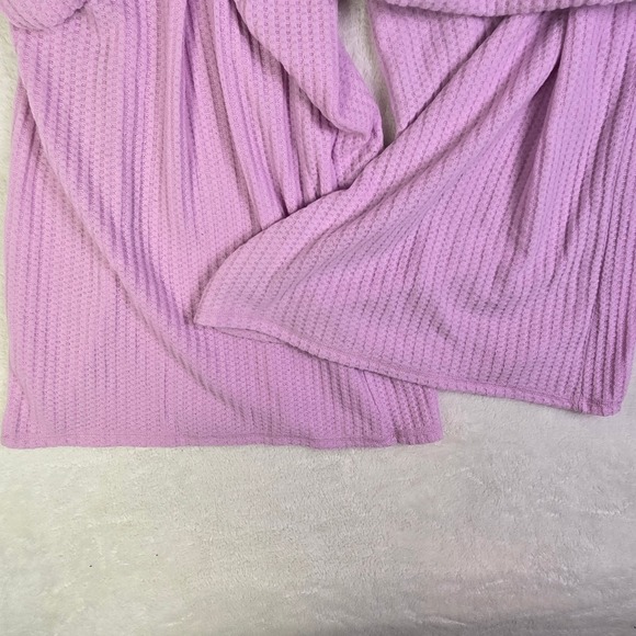 Torrid Lavender Waffle Knit Pajama Set Henley Tank Pants Plus Size 5X NWT - Picture 7 of 11
